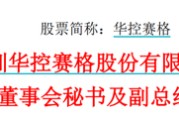 问事摇卦华控赛格董事长、董秘、副总经理三高管同日辞职