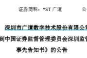 问事摇卦顶格重罚！*ST广道实控人被终身市场禁入